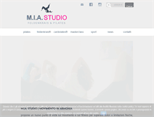 Tablet Screenshot of miastudio.it